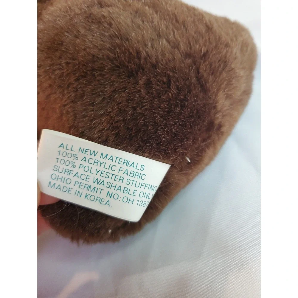 Vintage 1980s Sea World Walrus Plush Brown White‎ Stuffed Animal 11